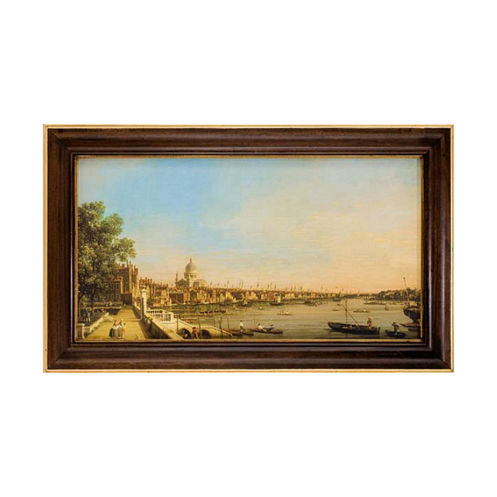 Картина "Вид на порт"