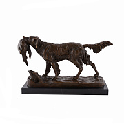 Статуэтка сеттер с фазаном