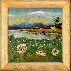 Картина "Цветочный ландшафт"