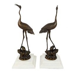 Статуэтка журавли пара