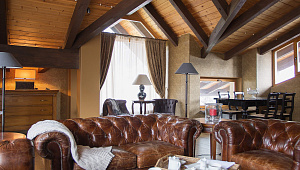 Мансардная квартира апарт-отеля в Красной Поляне