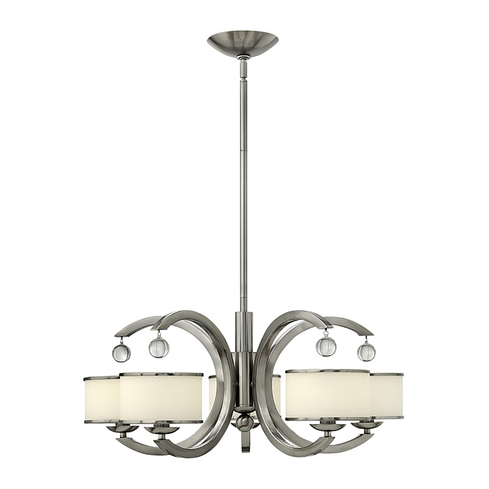 Люстра "Монако Сильвер 5"