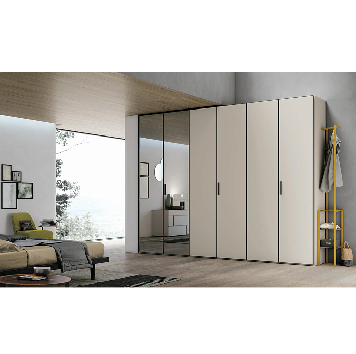 Современный шкаф PROFILO VETRO