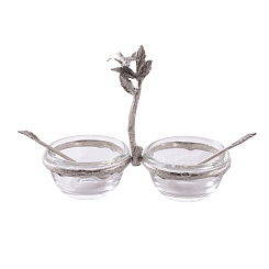 Соусник с ложками "Радужный тукан"