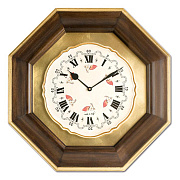 Часы "Листья и цветы"