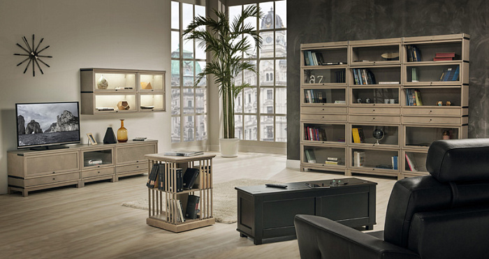 Гостиная в скандинавском стиле