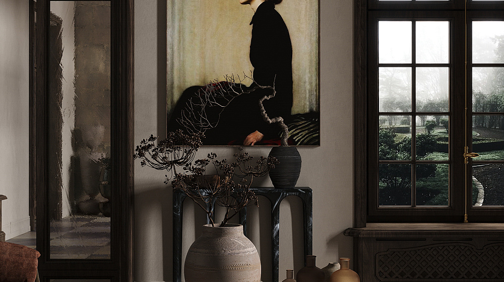 Проект Загородного дома. Эклектика с элементами модерна и классики