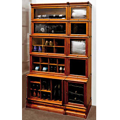 Книжный стеллаж-шкаф для хранения