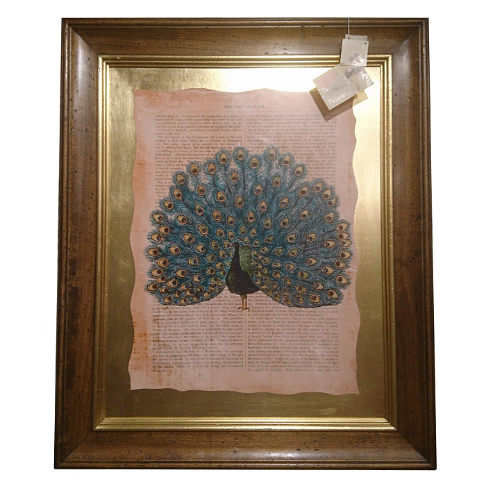 Картина "Павлин"