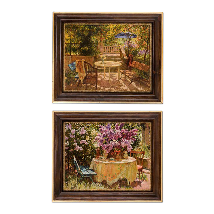 Картины "Вид на сад"