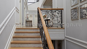 Уютный дом для семьи в стиле американская неоклассика