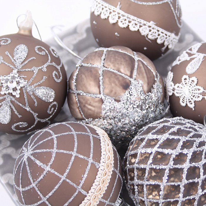 Украшение елочное "Зимние узоры"