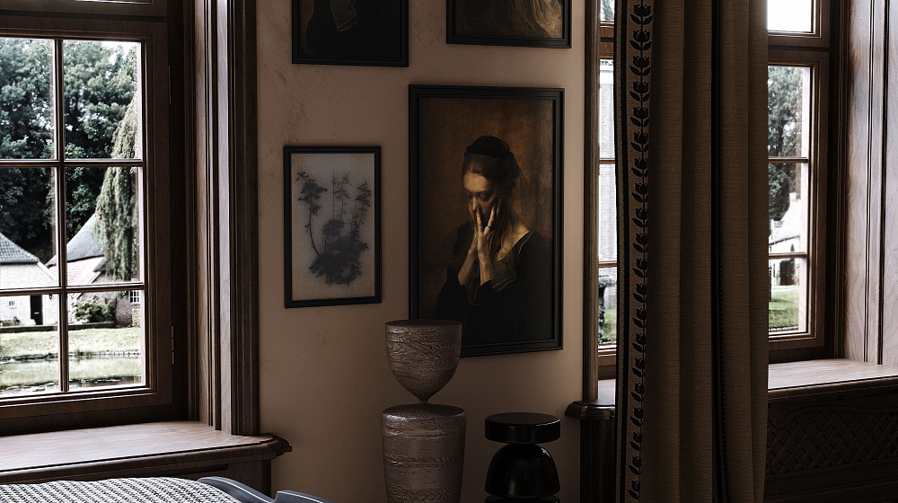 Проект Загородного дома. Эклектика с элементами модерна и классики