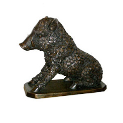 Статуэтка сидящий кабан