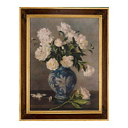 Картина "Ваза с бегониями"