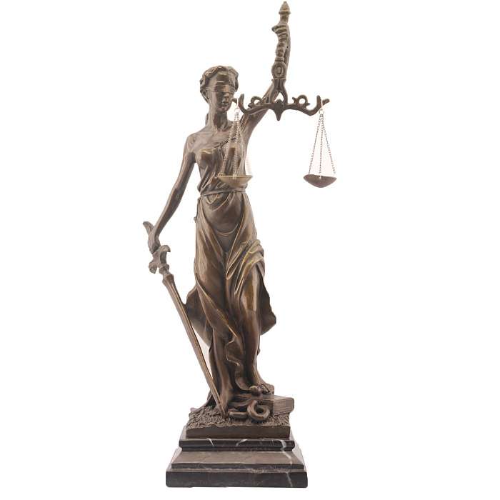 Статуэтка фемида – богиня правосудия
