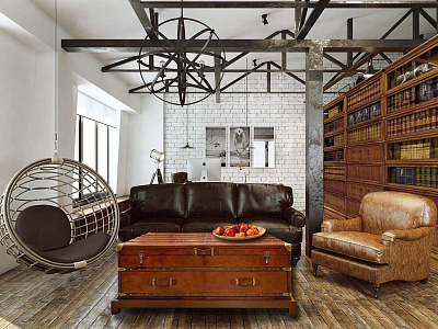 Мебель из кожи