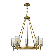 Люстра "Капли в золоте 5"