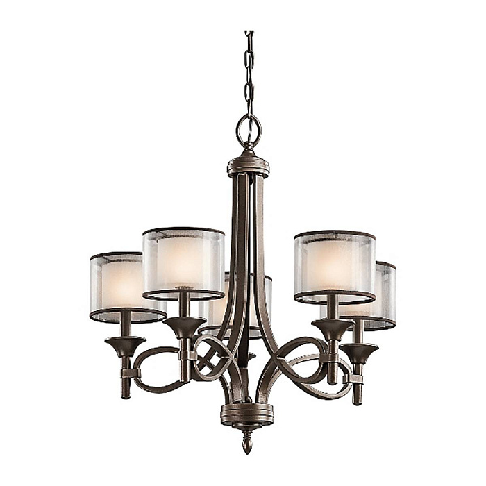 Люстра "Лэйси бронз 5"