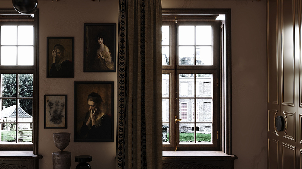 Проект Загородного дома. Эклектика с элементами модерна и классики