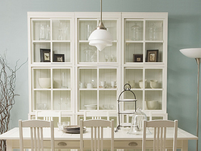 Витрины в скандинавском стиле