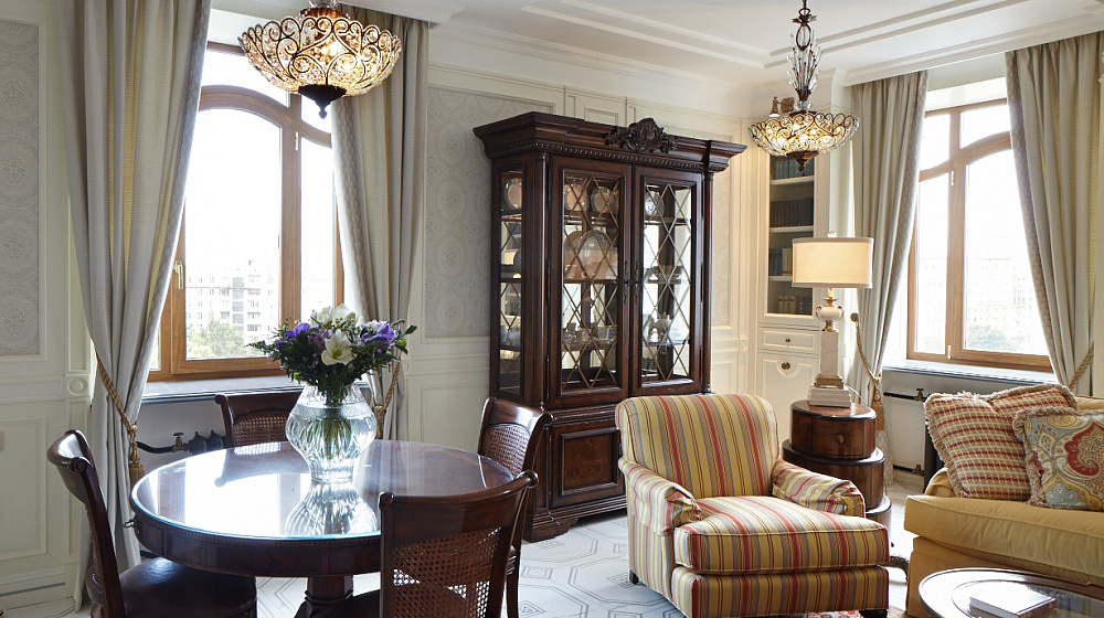 Элегантный интерьер в классическом стиле