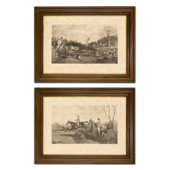 Картины "Охота на лис"