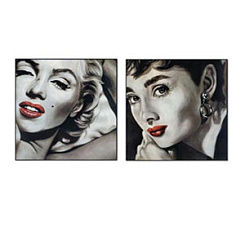 Репродукция-диптих "Богини"