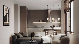 Современная Эстетика в ЖК "Притяжение"