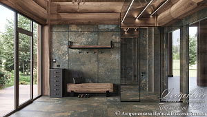 Дизайн интерьера в банном комплексе в КП "Резеденция у Озера"