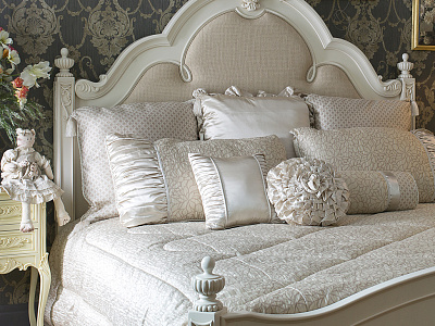 Кровати в стиле прованс