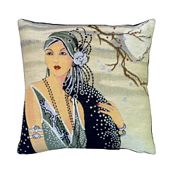 Подушка "Гламурная дама"