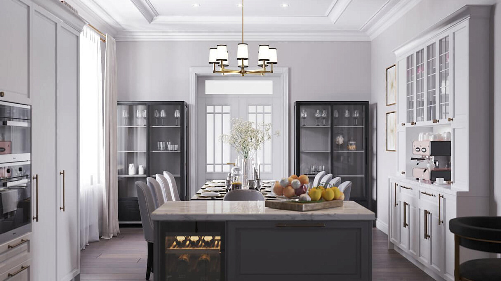 Интерьер дома в КП Lambery