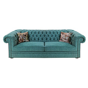 Диван "Челси 2" морская волна