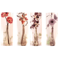 Картина "Цветы в стеклах"