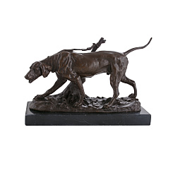 Статуэтка собака привязанная 