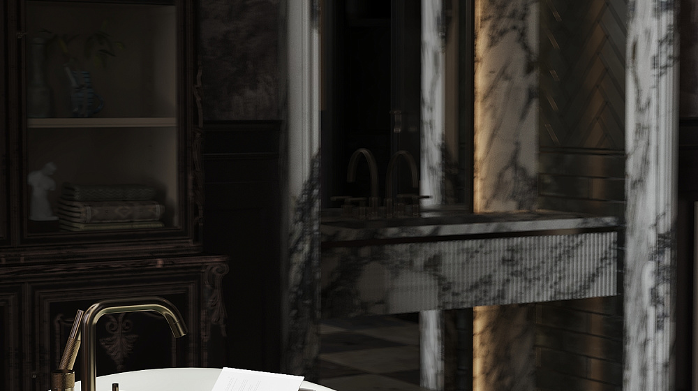 Проект Загородного дома. Эклектика с элементами модерна и классики