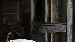 Проект Загородного дома. Эклектика с элементами модерна и классики