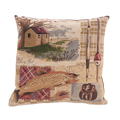 Подушка "Рыбацкая хижина"