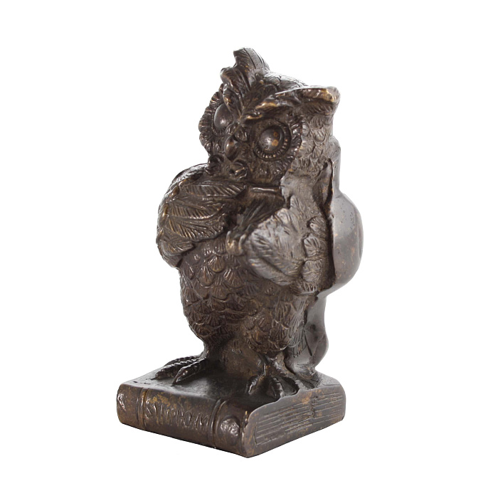 Фигурка декоративная "Сова музыкант"