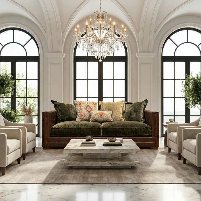 Диван "Валлес Олива Миди"