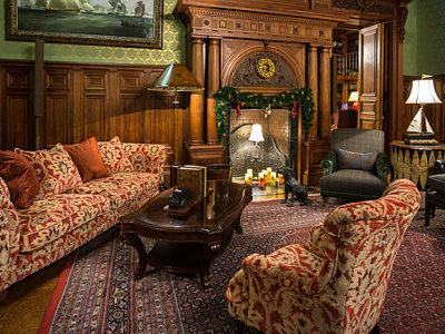 Гостиная в английском стиле