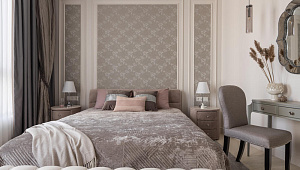 Квартира в стиле неоклассика в ЖК "Риверсайд"