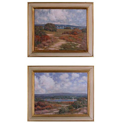 Диптих "Вид на озеро"