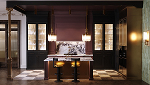 Проект Загородного дома. Эклектика с элементами модерна и классики