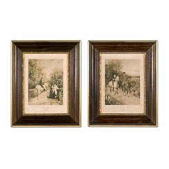 Картины "Сцены с лошадями"