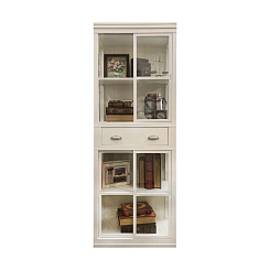 Книжный стеллаж-витрина с ящиком