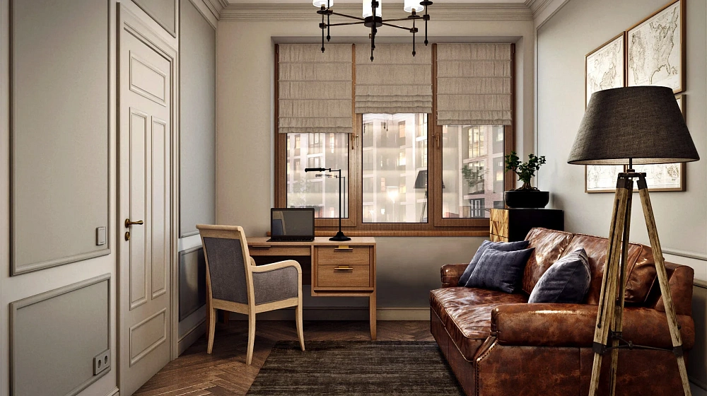 Проект четырехкомнатной квартиры на Крестовском острове