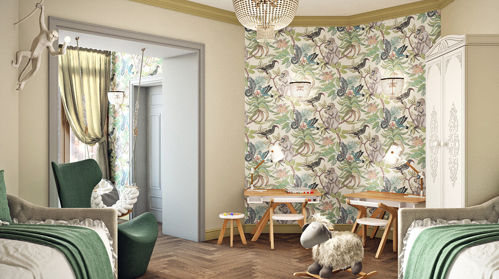 Проект четырехкомнатной квартиры на Крестовском острове