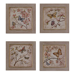 Картины "Цветы и бабочки"